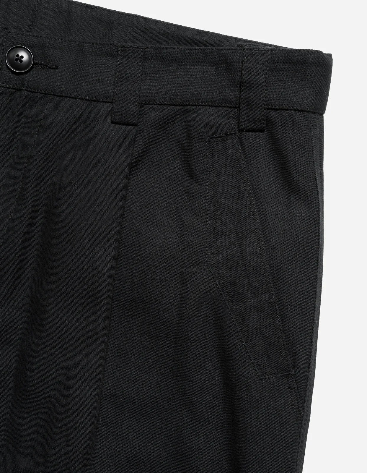 5288 Hemp Loose Chino Black