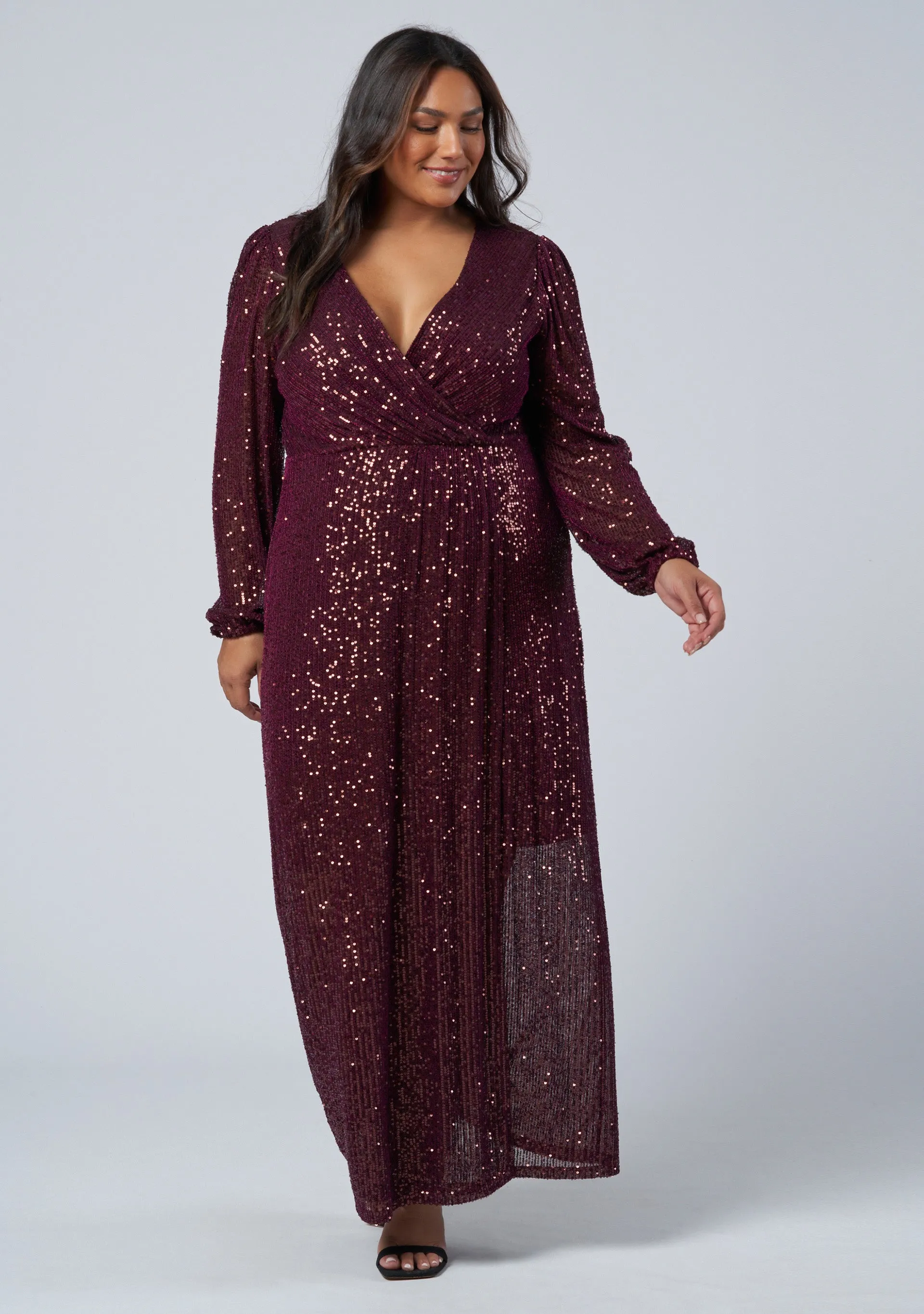 All I Want Sequin Maxi Dress