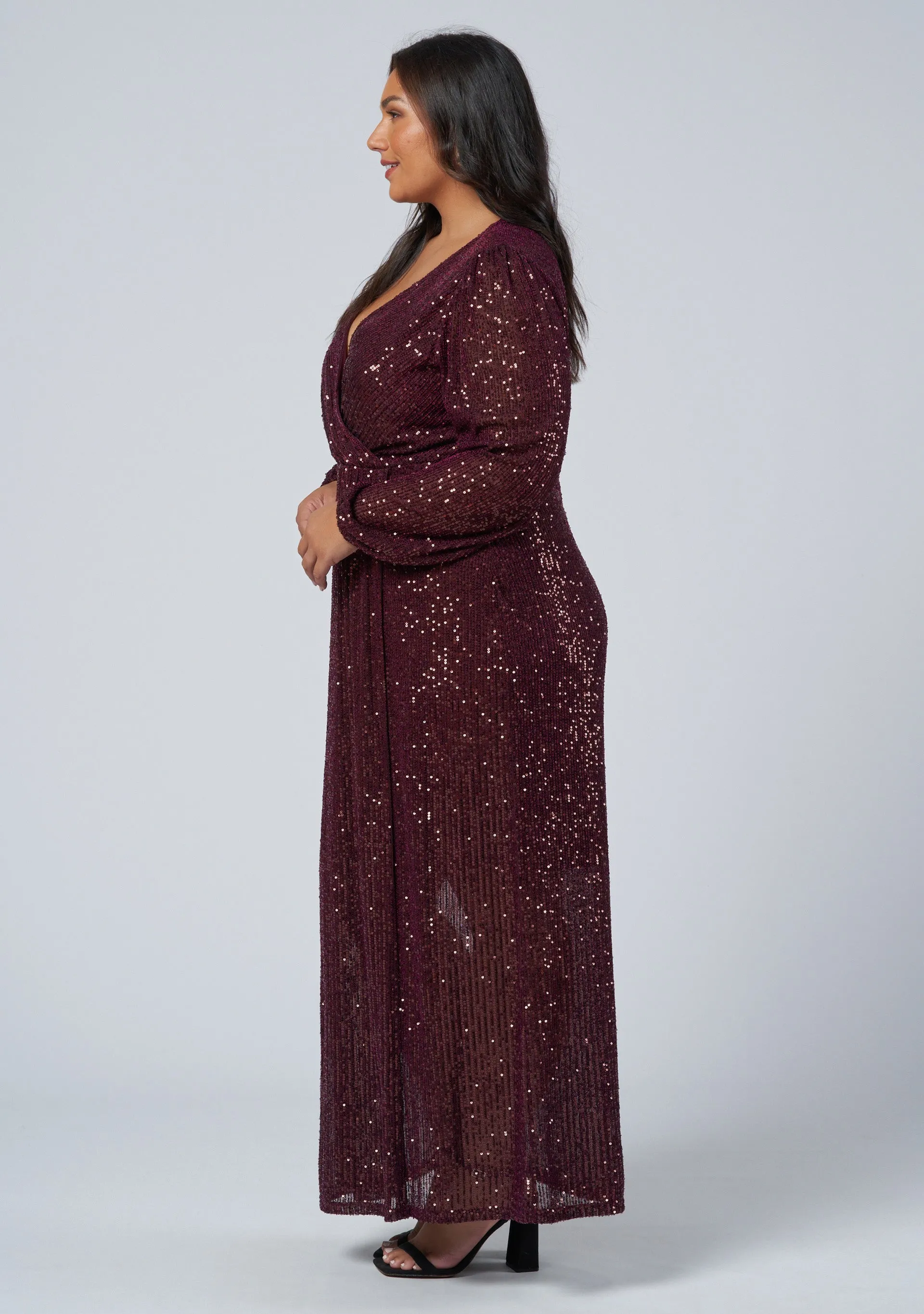 All I Want Sequin Maxi Dress