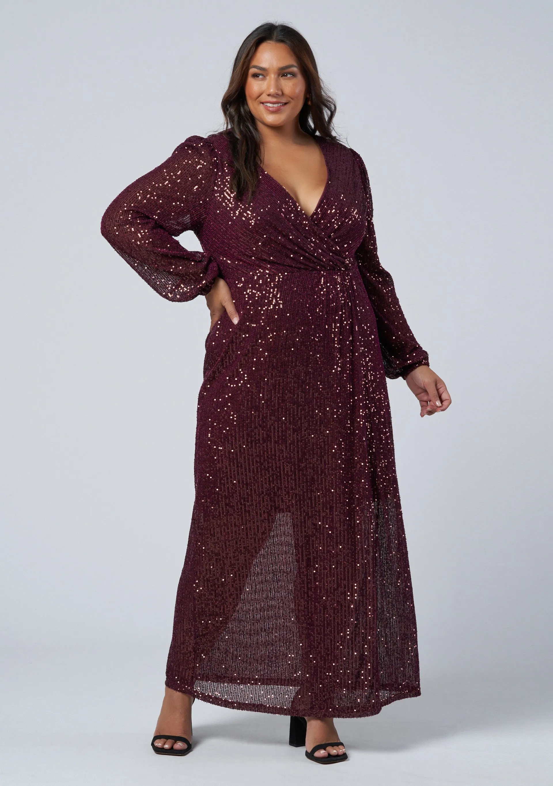 All I Want Sequin Maxi Dress