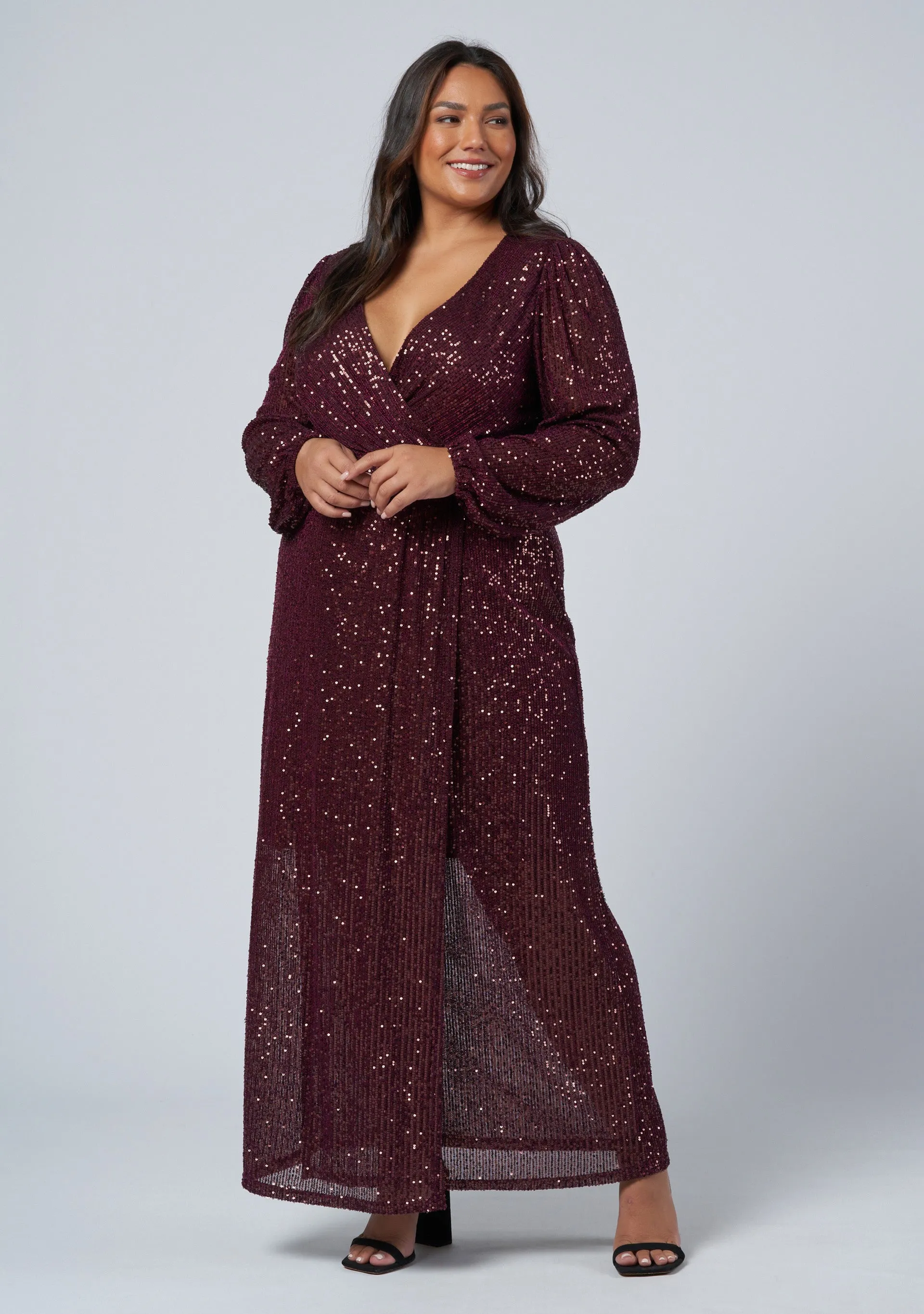 All I Want Sequin Maxi Dress