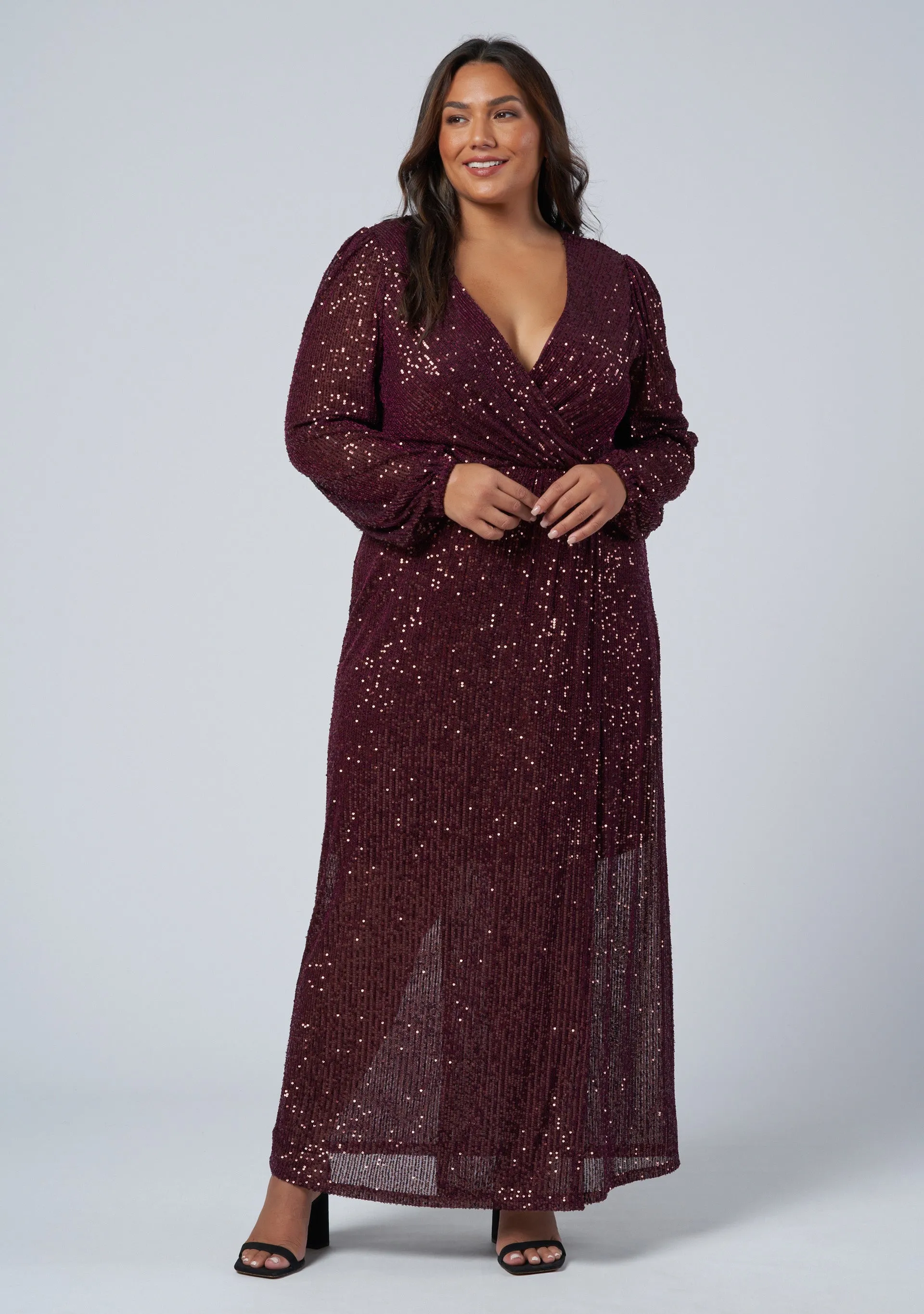 All I Want Sequin Maxi Dress