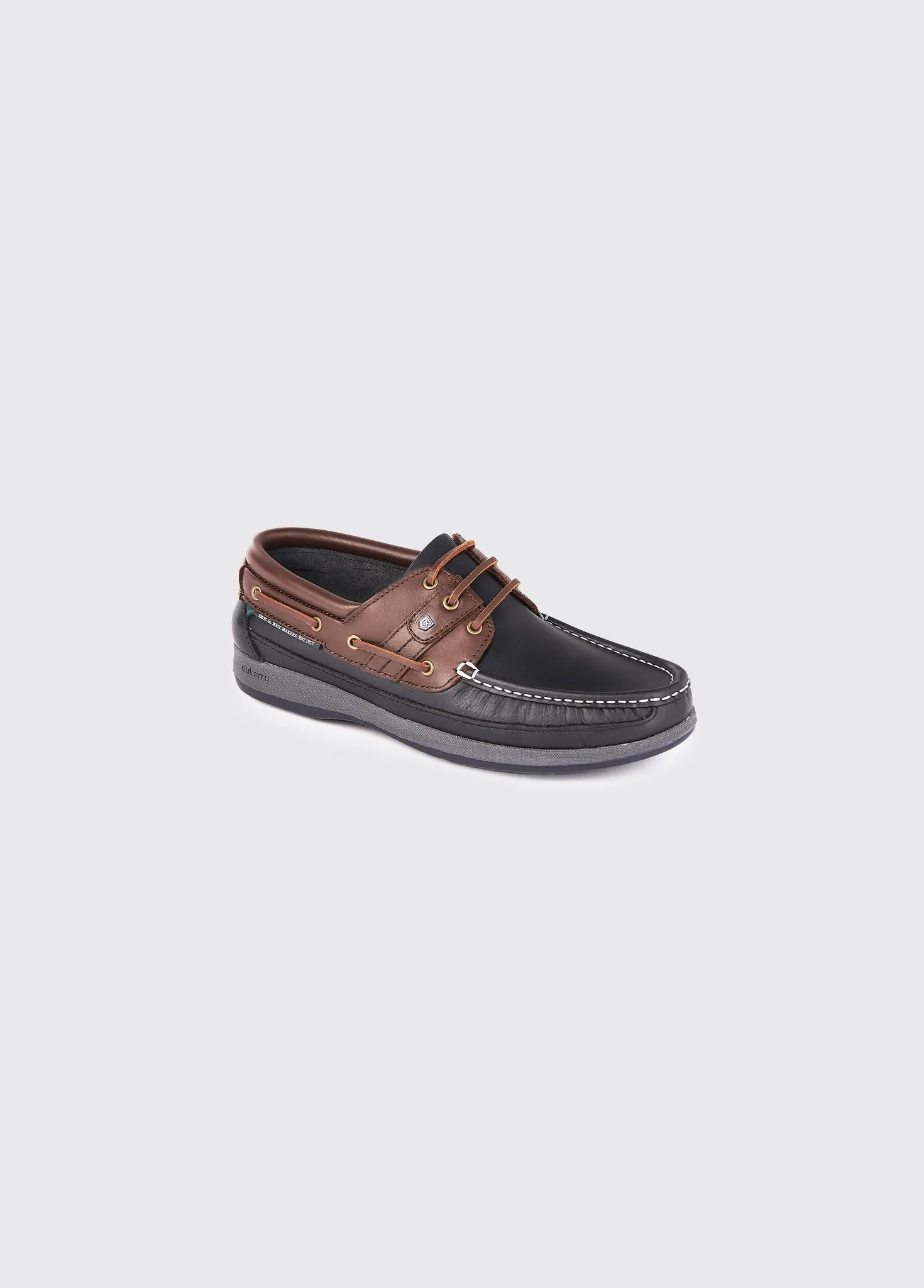 Atlantic Boat Shoe - Navy/Brown