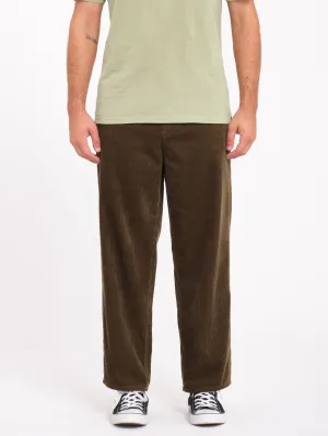 Billow Tapered Corduroy Trousers - Wren