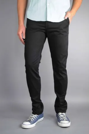 Black Chino Pants by Neo Blue