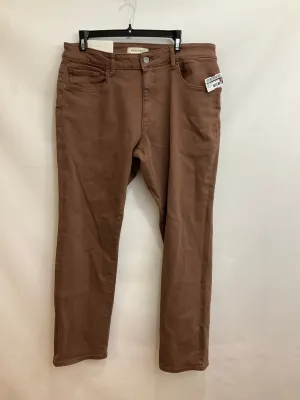 Brown Pants Chinos & Khakis Cmc, Size 16