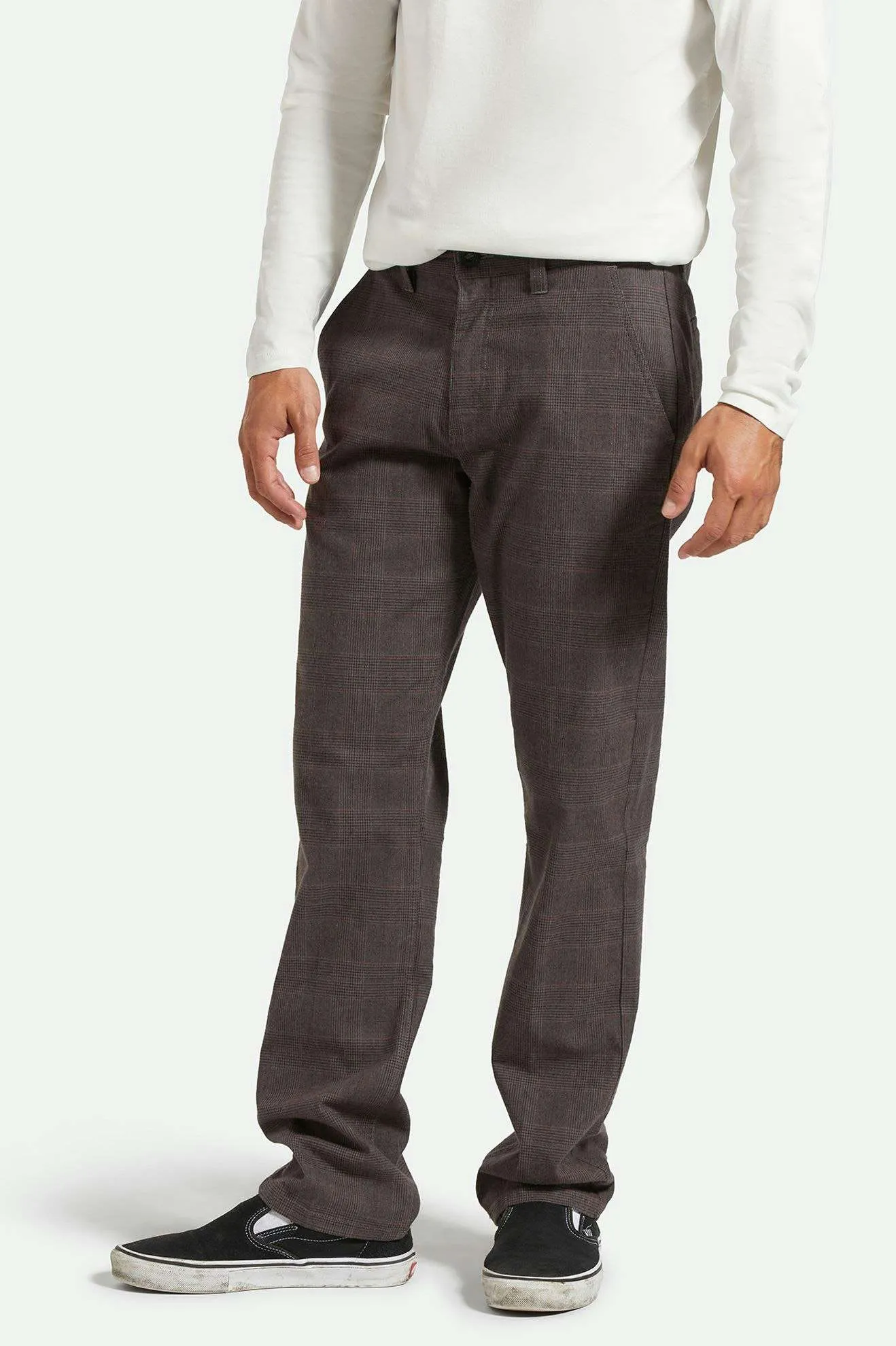 Choice Chino Regular Pant - Black Houndstooth