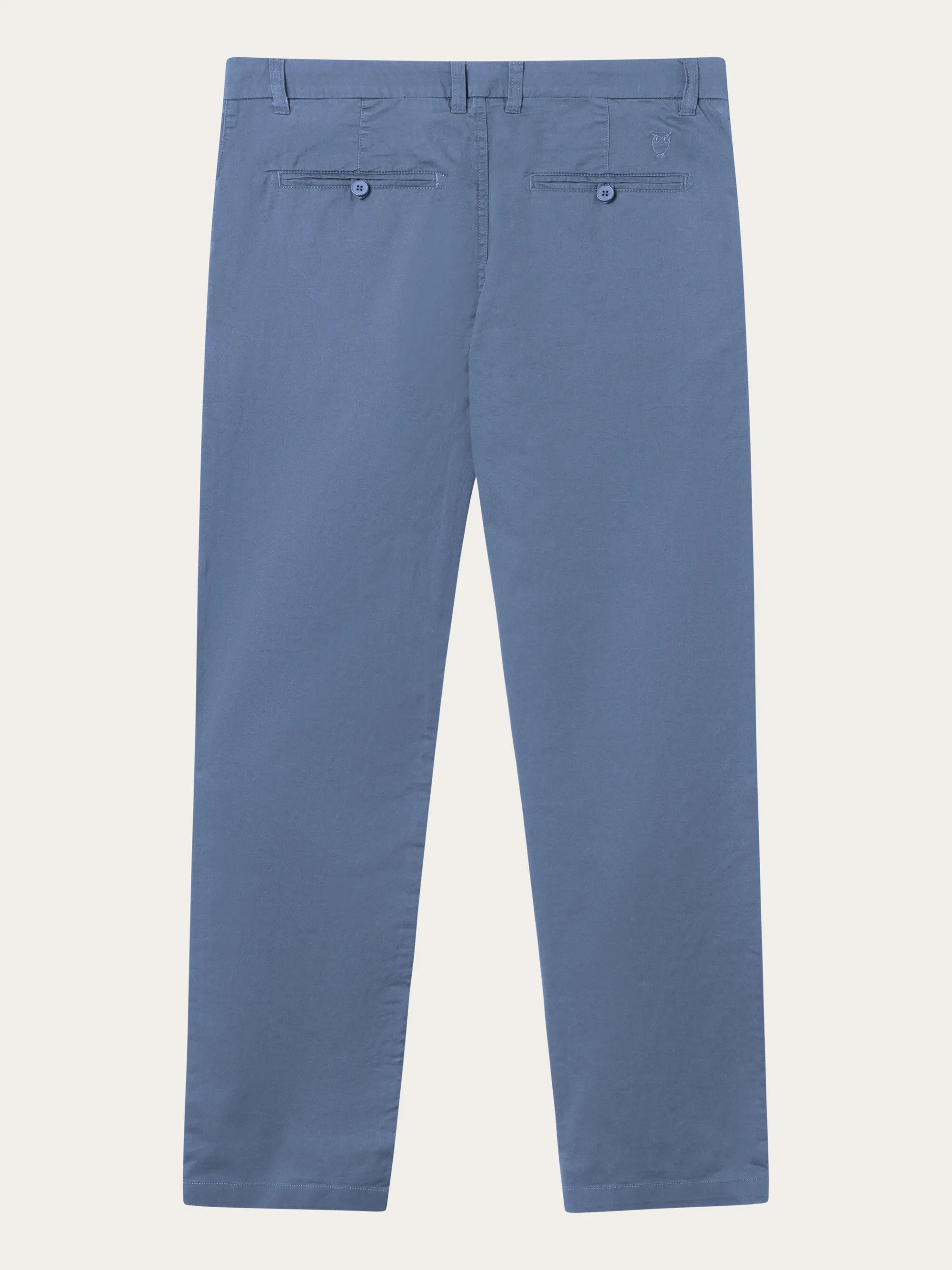 CHUCK regular chino poplin pant - Vintage Indigo