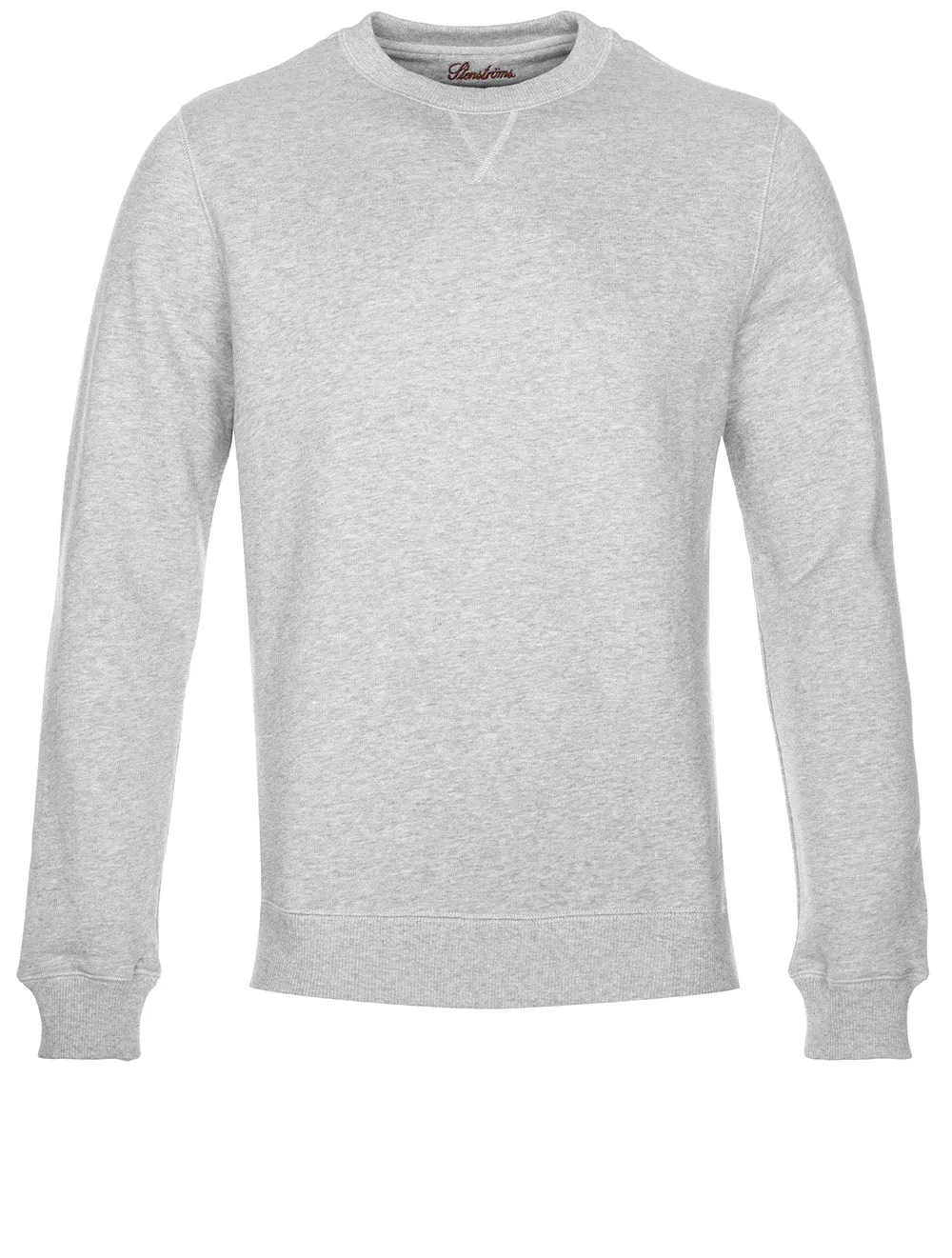 College Crew Neck Grey