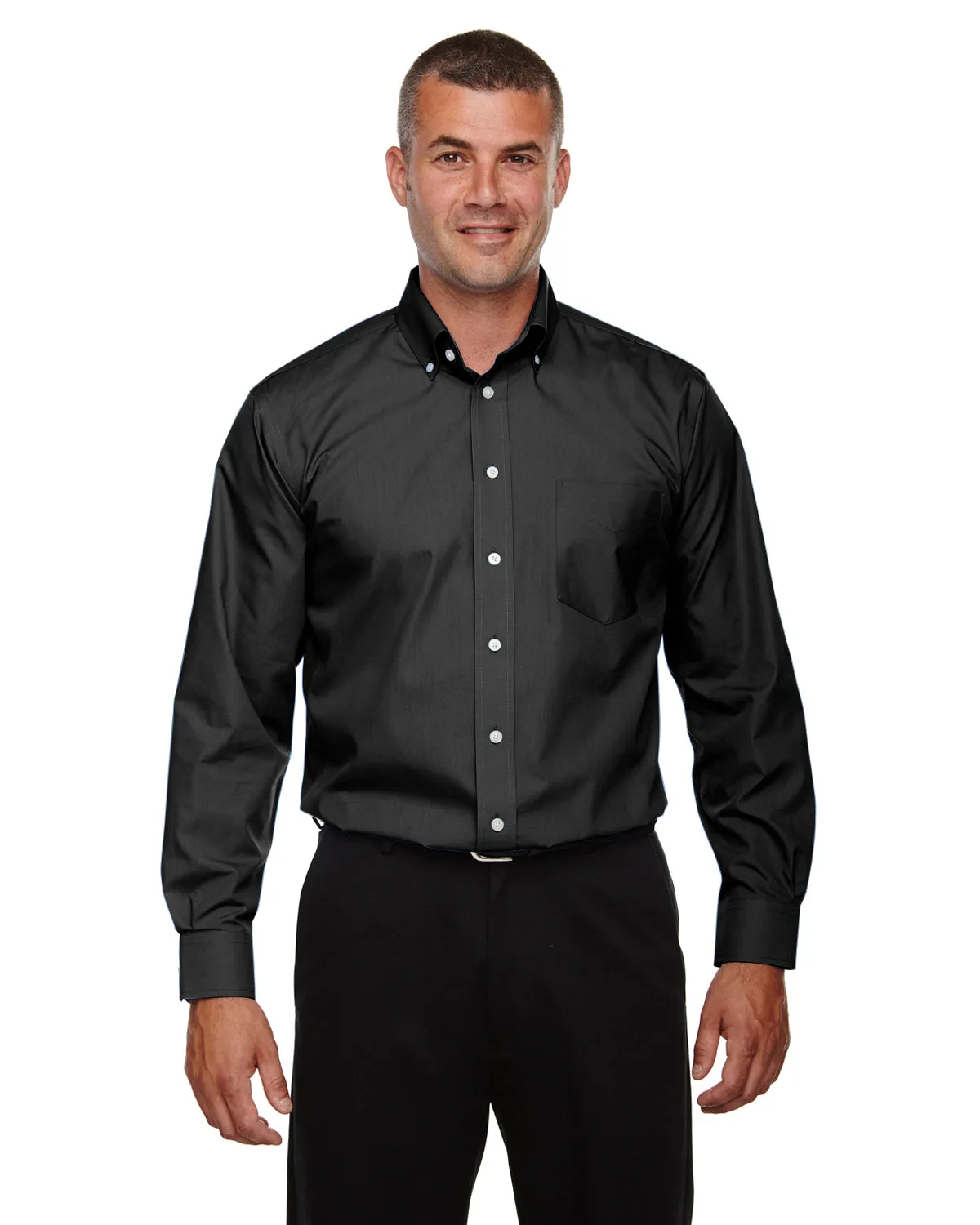 D620 Devon & Jones Men's Crown Woven Collection™ Solid Broadcloth