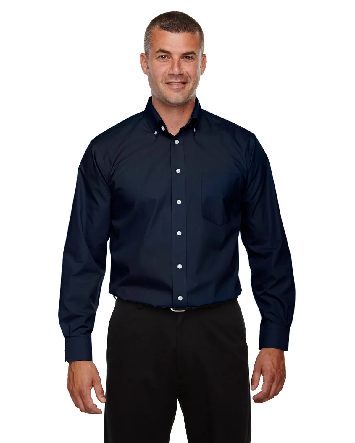 D620 Devon & Jones Men's Crown Woven Collection™ Solid Broadcloth