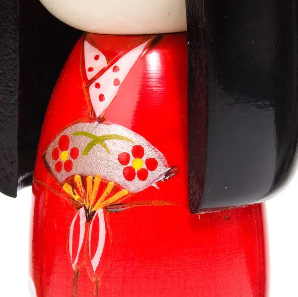 Dance Girl Authentic Wooden Kokeshi Doll