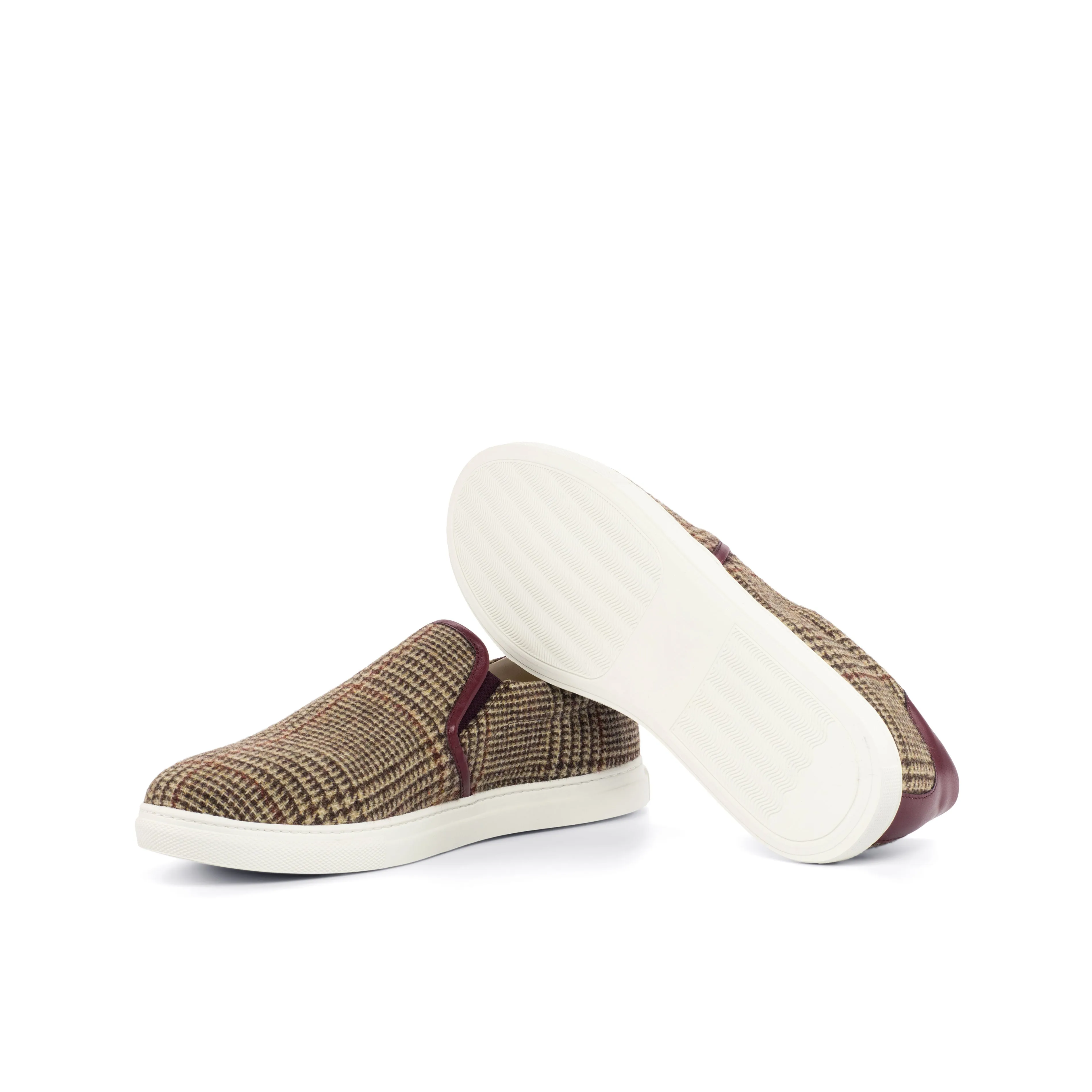 DapperFam Versado in Tweed Men's Sartorial Slip On