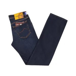 Dark Mid Wash 'Eduard' Regular Fit Jeans