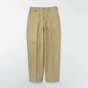 D.C.WHITE / High Density tapered pants