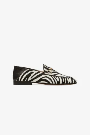 Debbie Loafer Zebra Pony Hair [Woman]