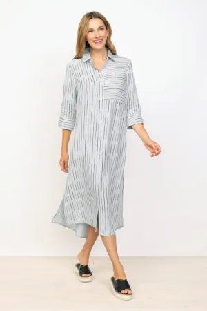 Easy Linen Shirt Dress