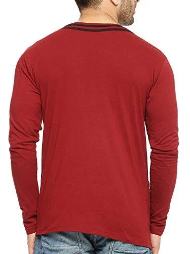 Gritstones Round Neck Full Sleeve Men'S Shrug GSFSSHG1304MRNBLK