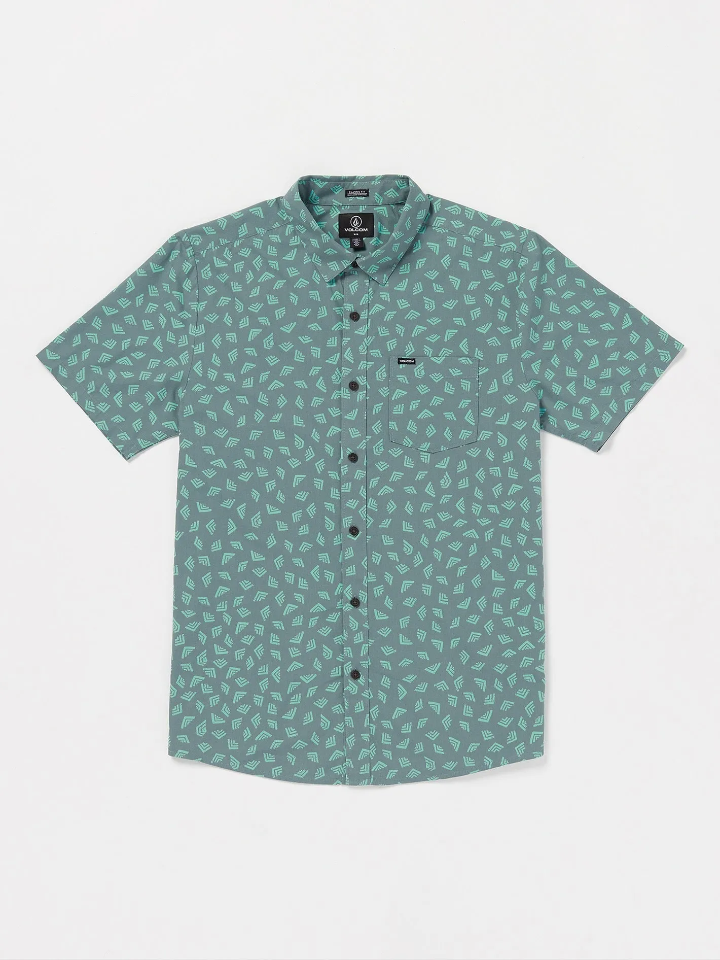 Interstone Short Sleeve Shirt - Service Blue