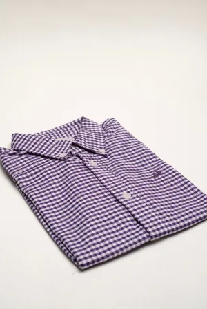 Kids Semi Casual Shirt-Royal Purple