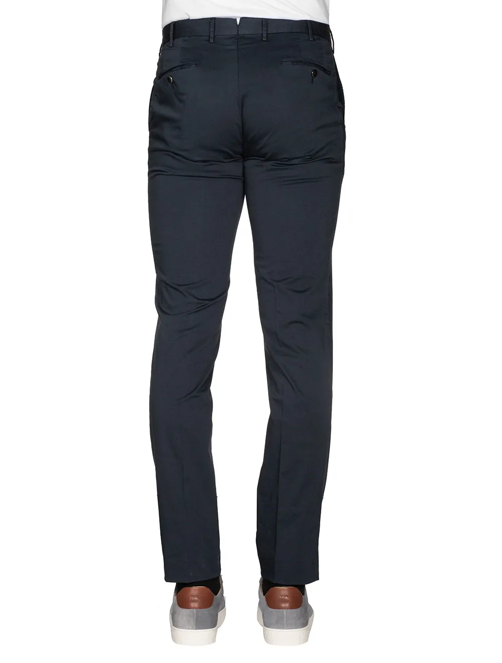 Light Stretch Gabardine Trouser Navy