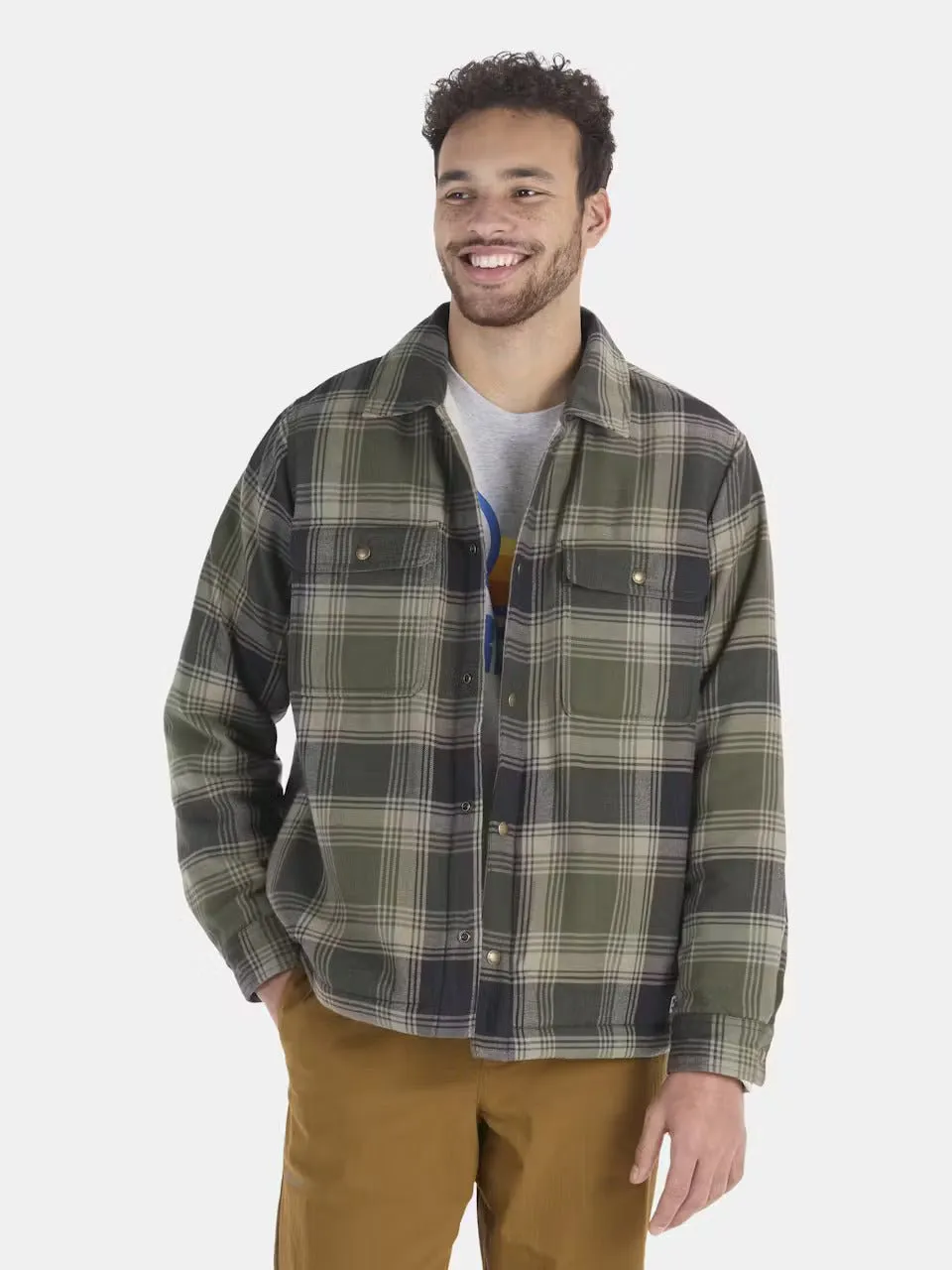 M RIDGEFIELD SHERPA FLANNEL SHIRT JACKET