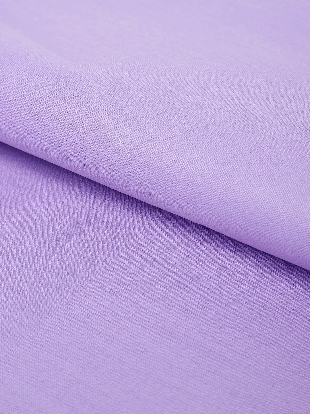 Men's Cotton Unstitched Shirt Fabric Purple 2 Metres - Sojanya