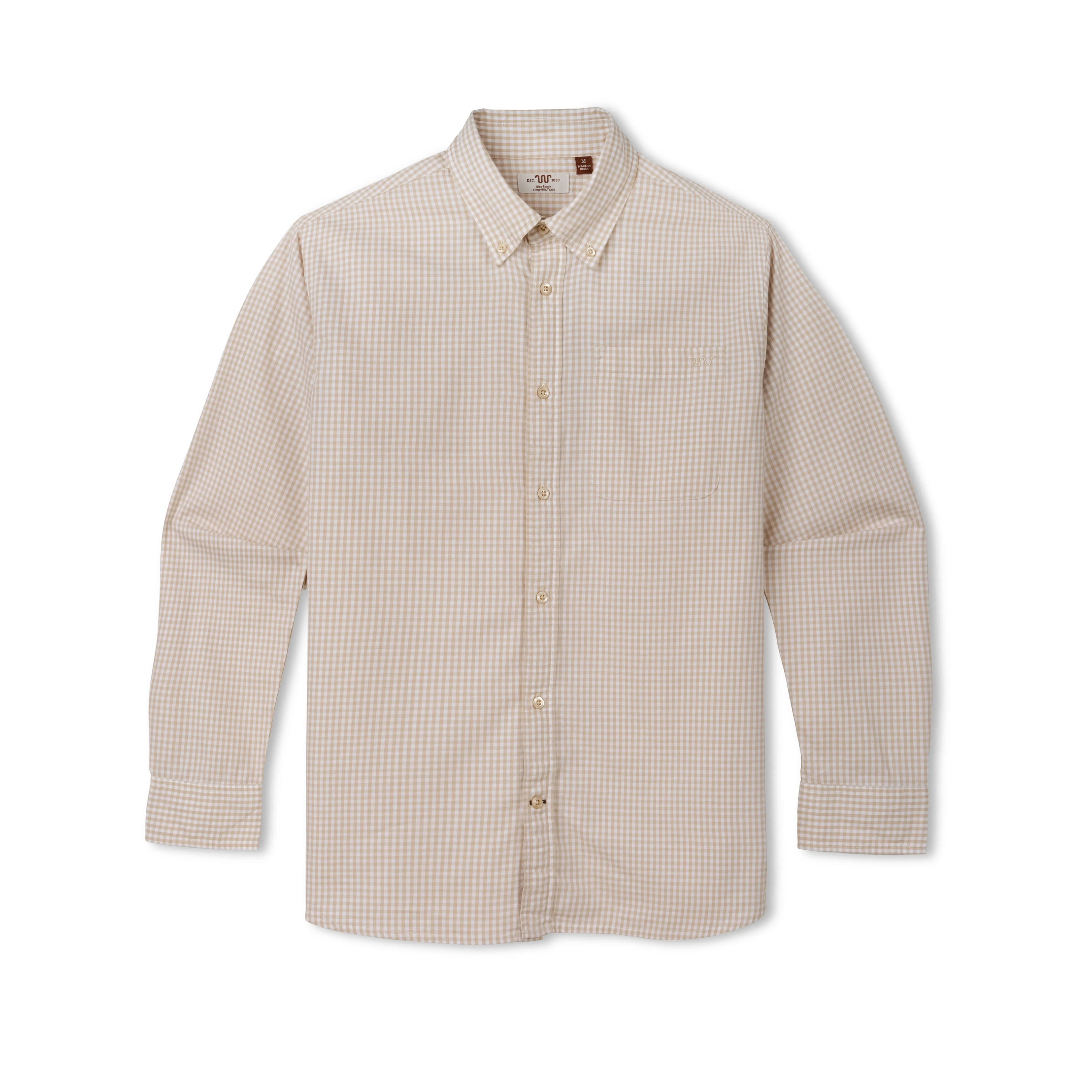 Men's One Pocket Button Down Shirt