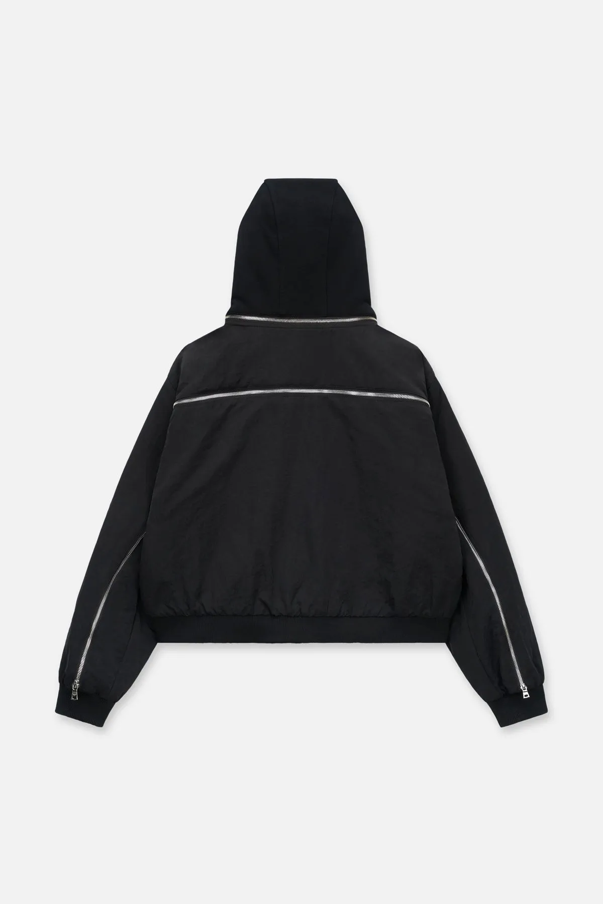 MICKIE JACKET | BLACK ZIPPERS