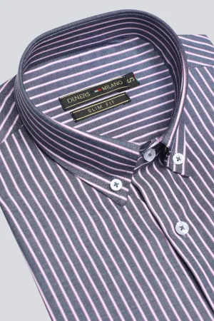 Multicolor Stripe Casual Milano Shirt