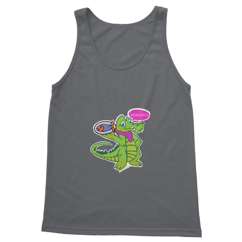 Munchies the Crocodile Classic Adult Vest Top