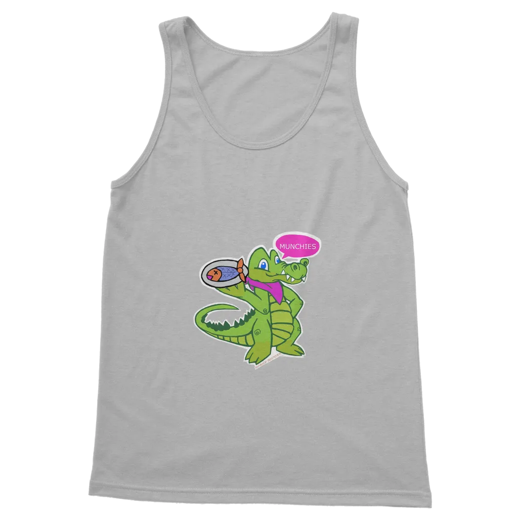 Munchies the Crocodile Classic Adult Vest Top