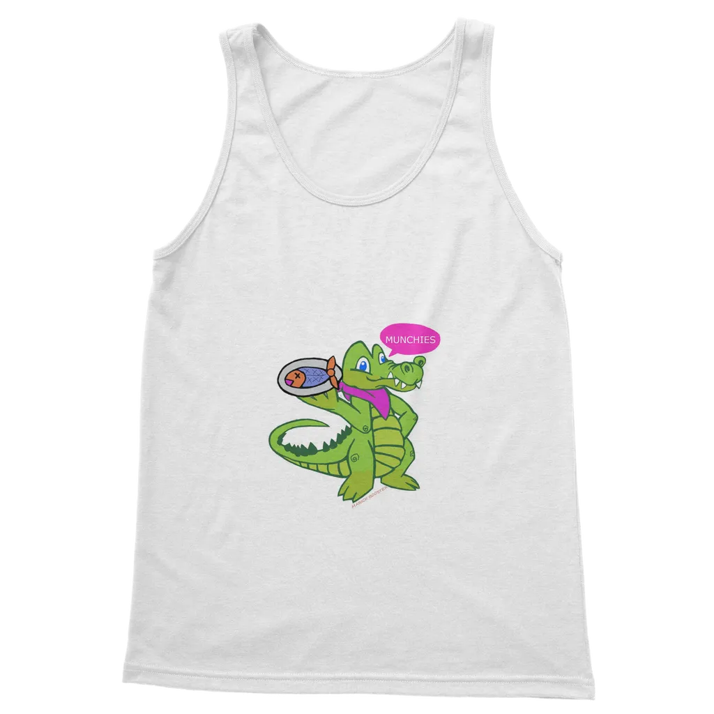 Munchies the Crocodile Classic Adult Vest Top