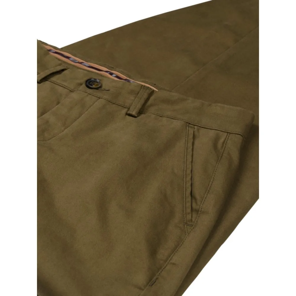 Norberg Lady Chinos Olive by Harkila