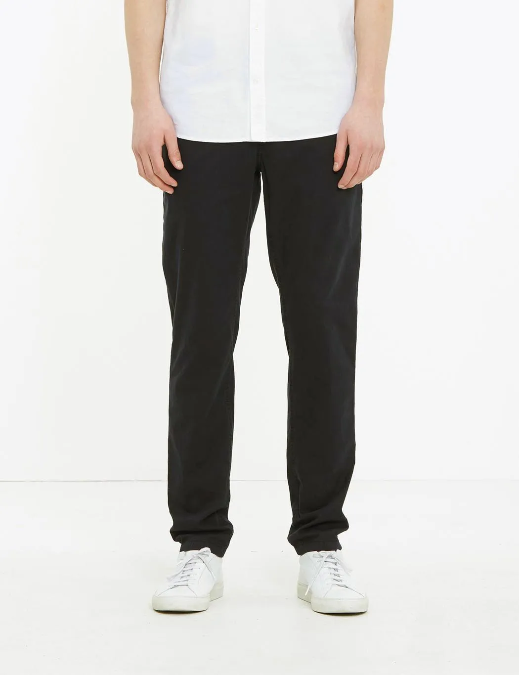 Norse Projects Aros Light Stretch Chino (Slim) - Black