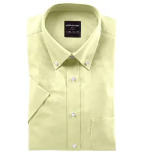 Oxford Button-Down - Short Sleeve - Yellow