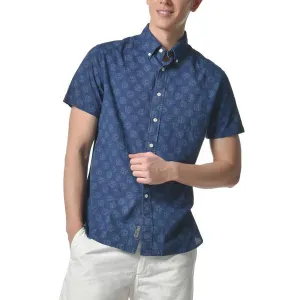 Printed Anchor Short Sleeve Shirt