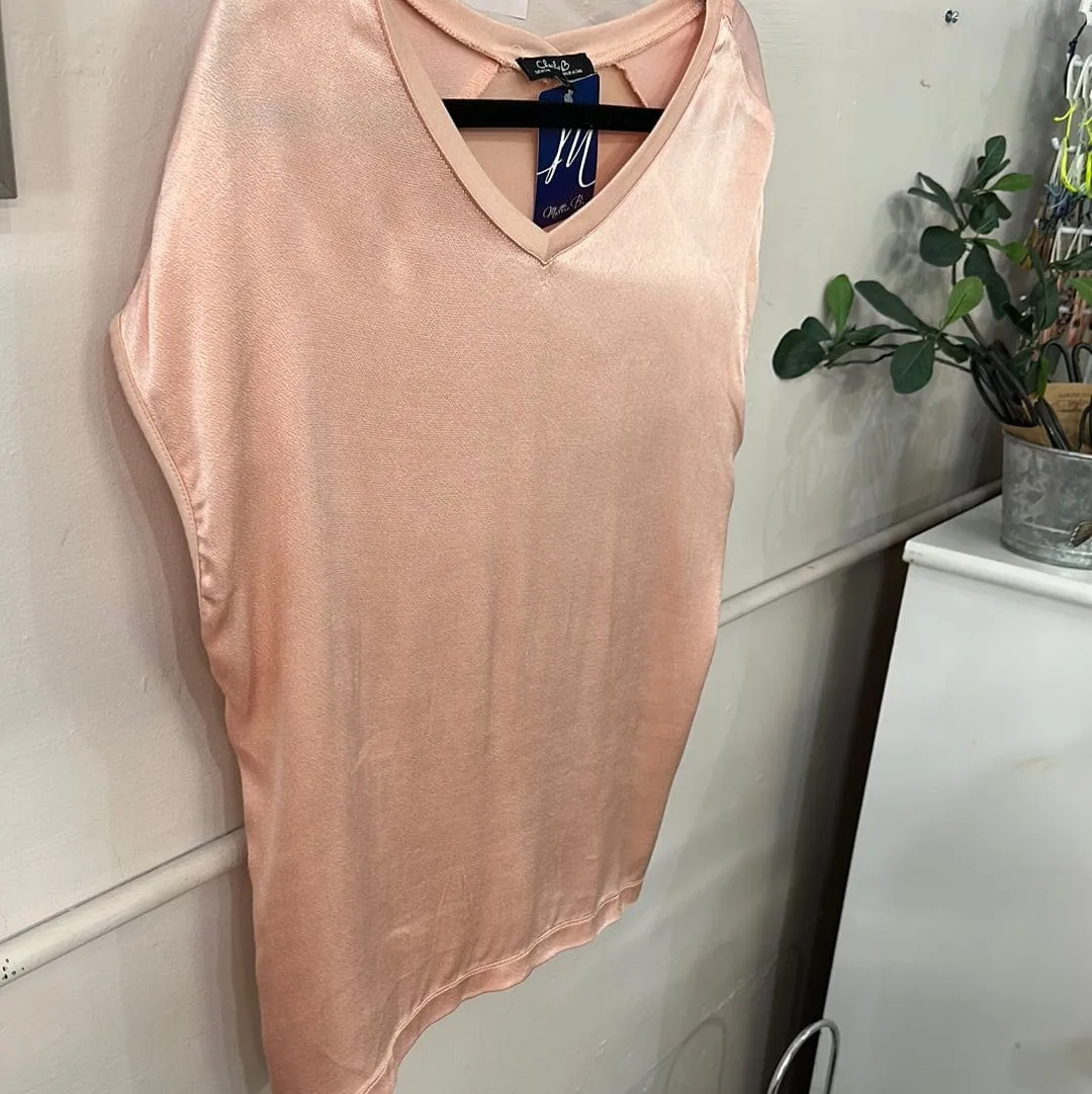 Satin Knit Dolman Top