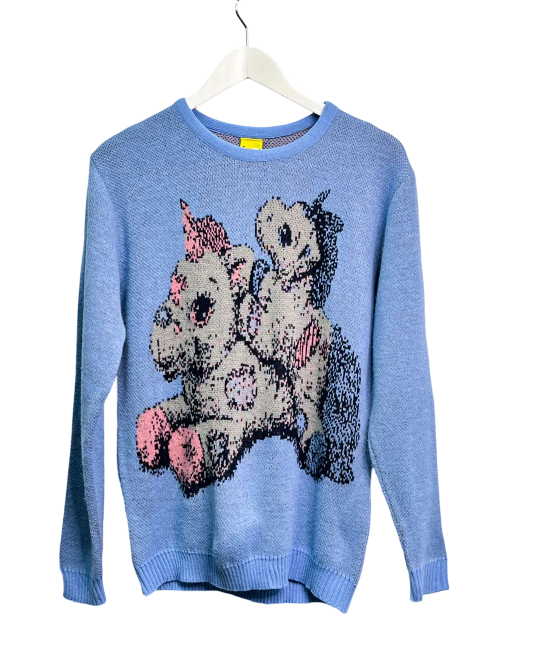 Size S - Iggy NYC Blue Unicorns Knit Sweater