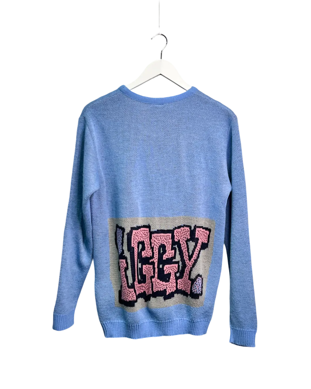 Size S - Iggy NYC Blue Unicorns Knit Sweater