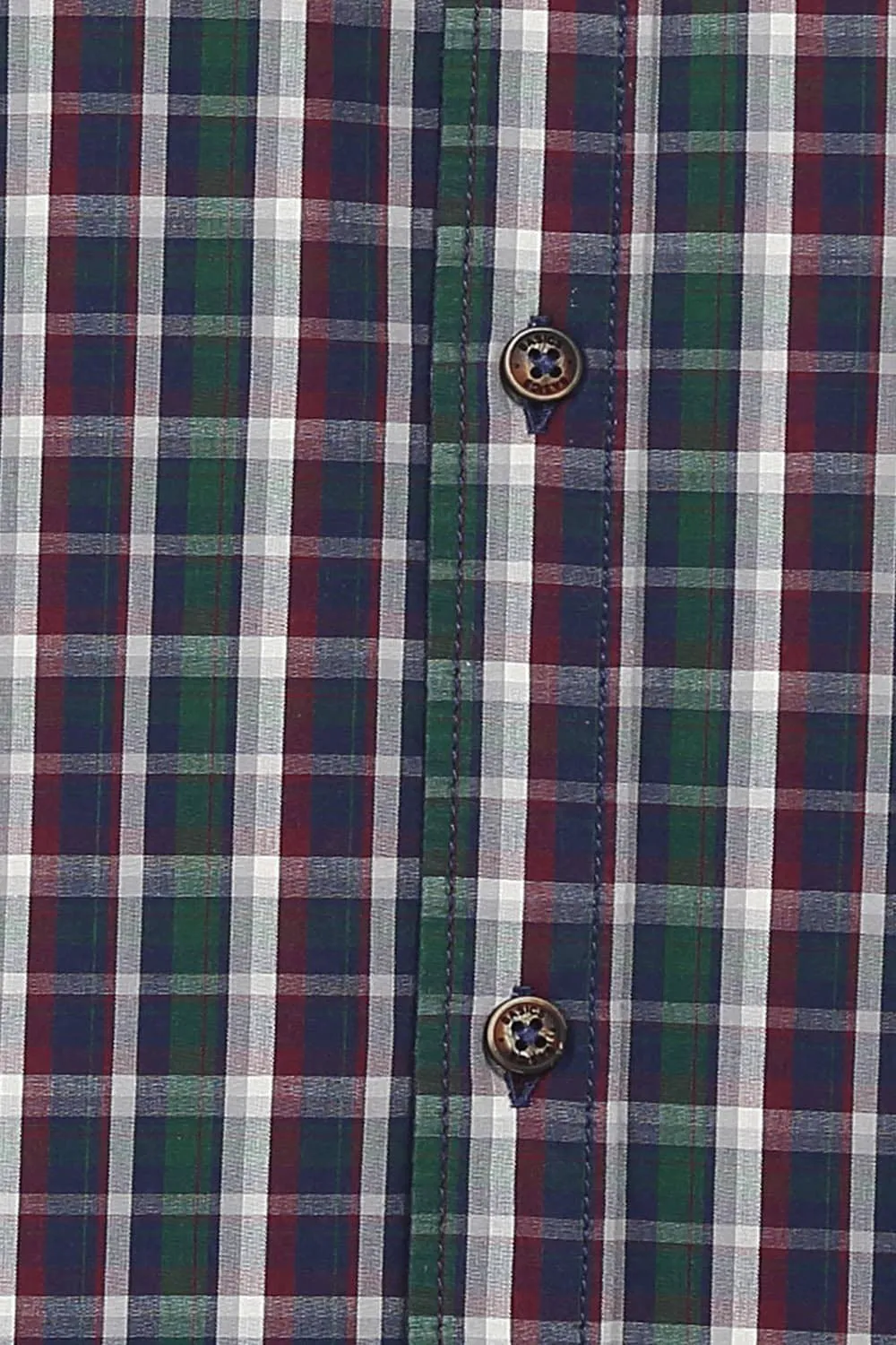 Slim Fit Checks Shirt