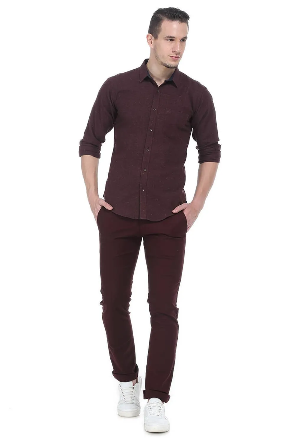 Slim Fit Twill Shirt