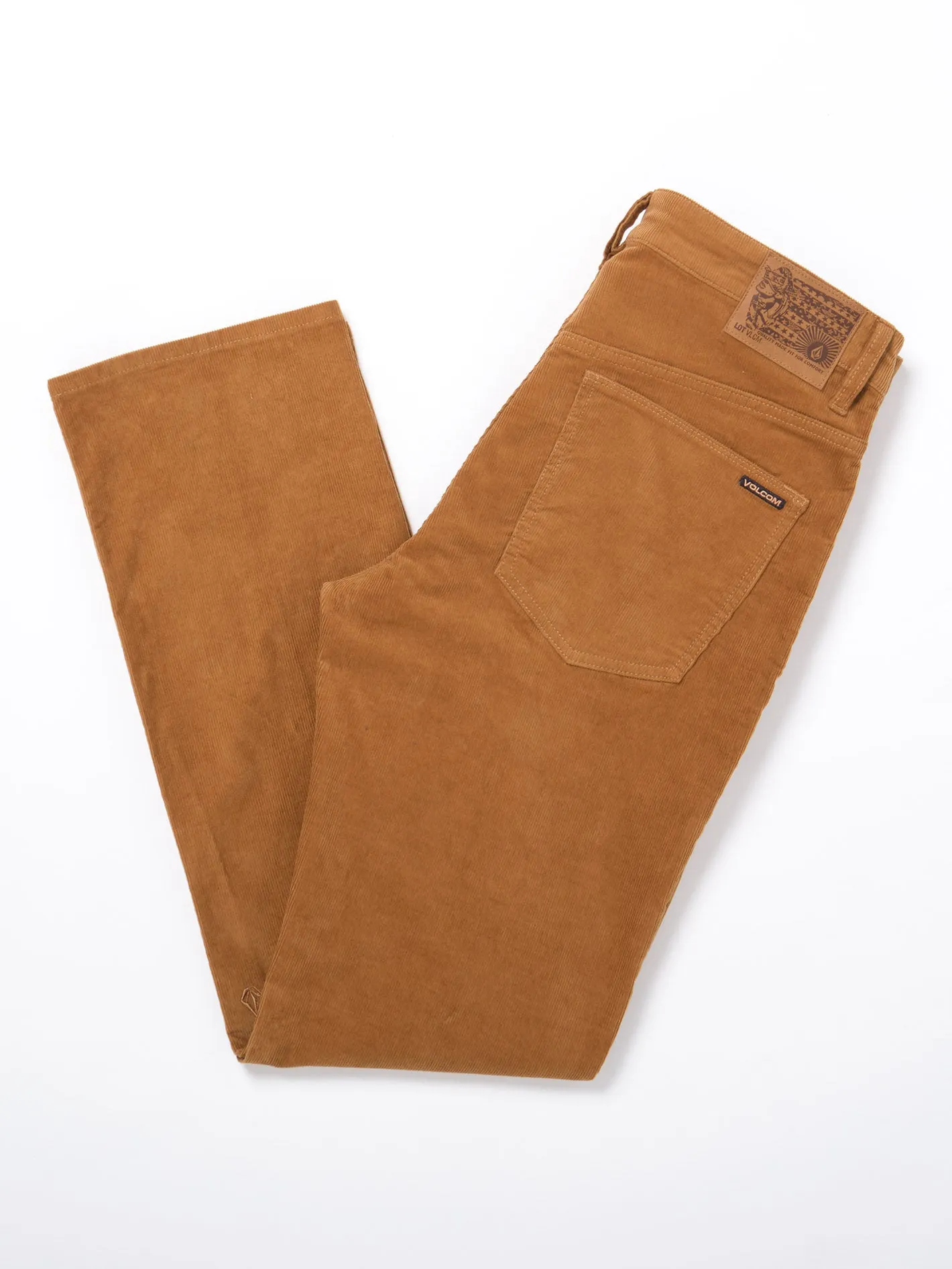 Solver 5 Pocket Corduroy Trousers - TOBACCO