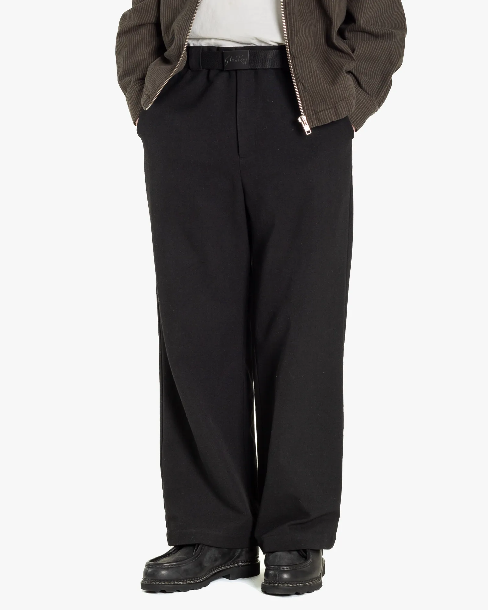 Stan Ray A Pant Loose Straight Work Chino - Black Twill