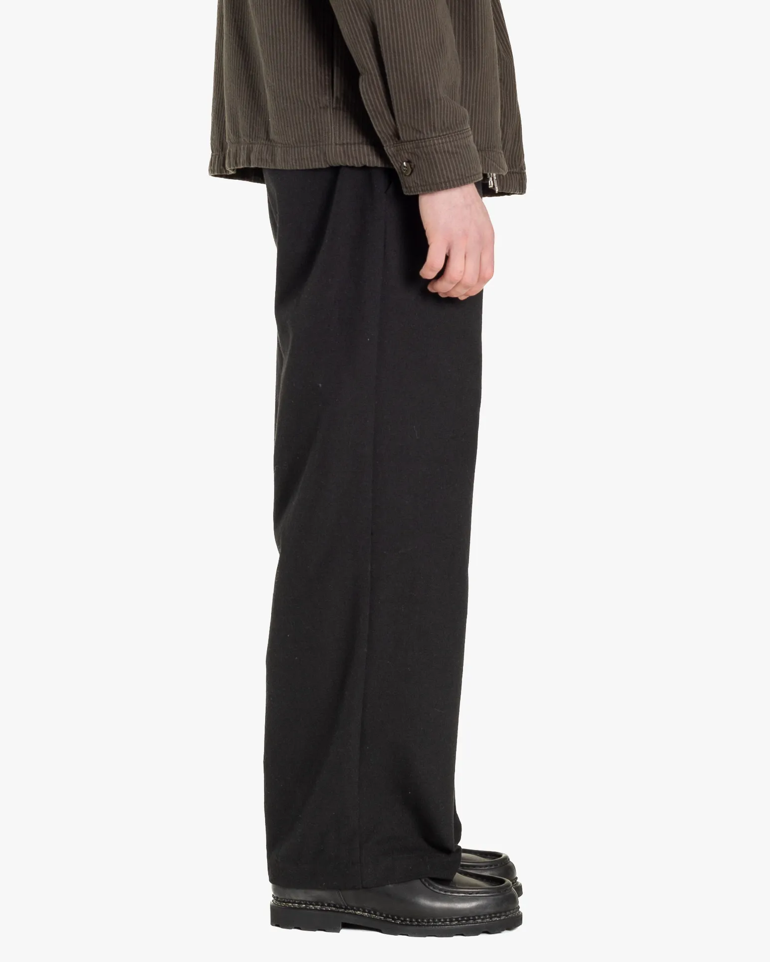 Stan Ray A Pant Loose Straight Work Chino - Black Twill