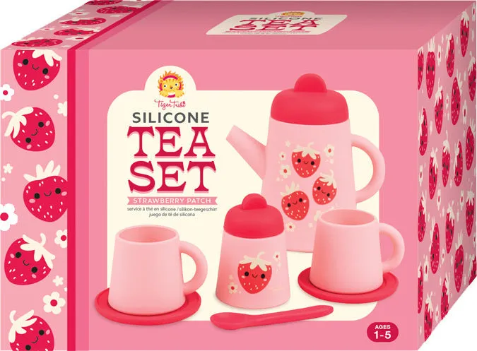 Strawberry Patch Silicone Tea Set