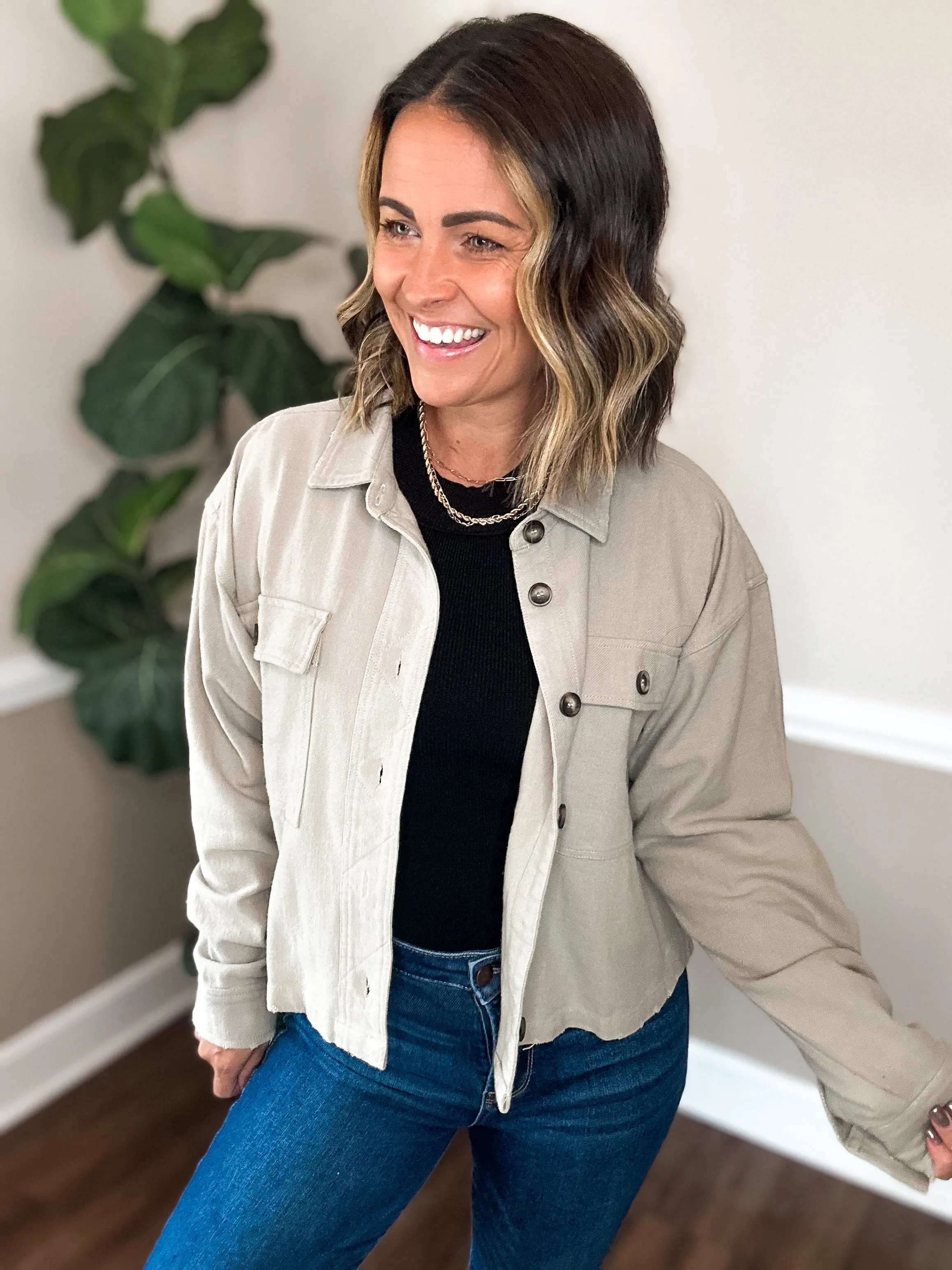 The Trendsetter Cropped Jacket