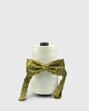 VINCENT & FRANKS SS21-20 OLIVE POLKA DOT BOW