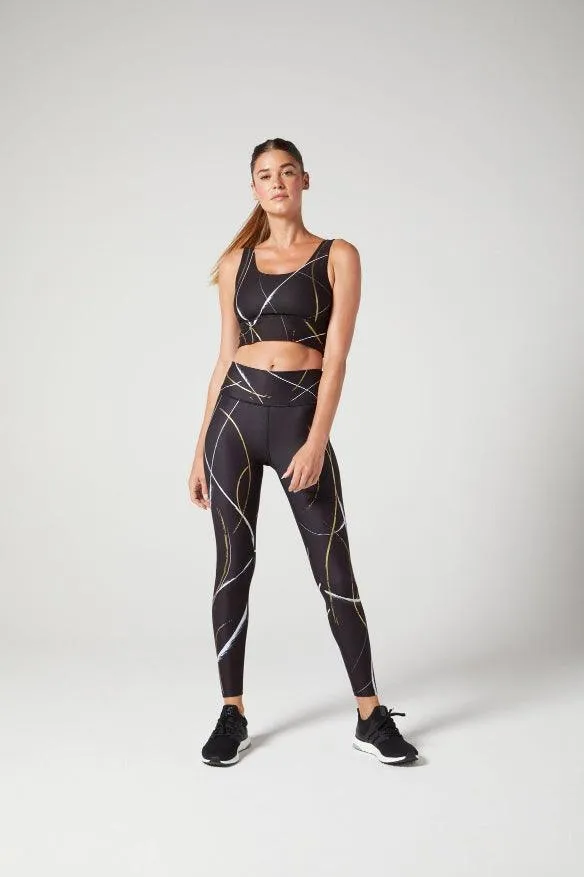 Wear It To Heart Mysterion Foil High Waist Legging