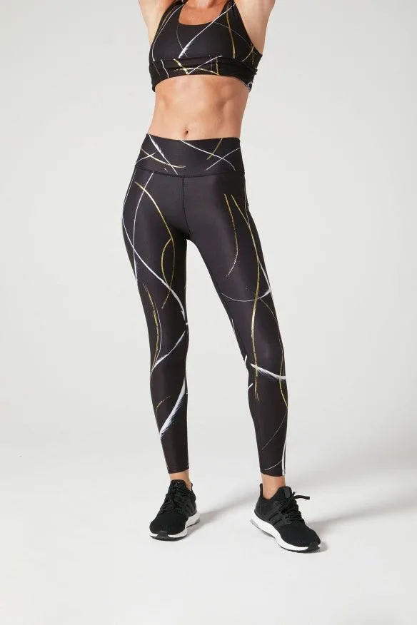 Wear It To Heart Mysterion Foil High Waist Legging